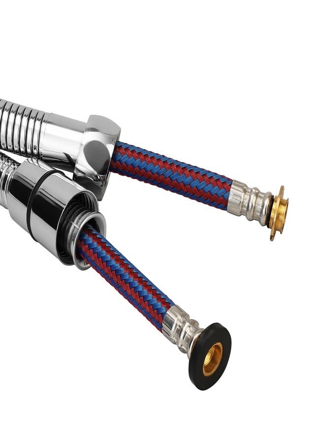 Orvos Shower hose pull out, Stainless steel outer hose, with nylon braided inner tube, 1.5 meter, for hand showers and health faucets in high end luxury bathrooms - Image 2